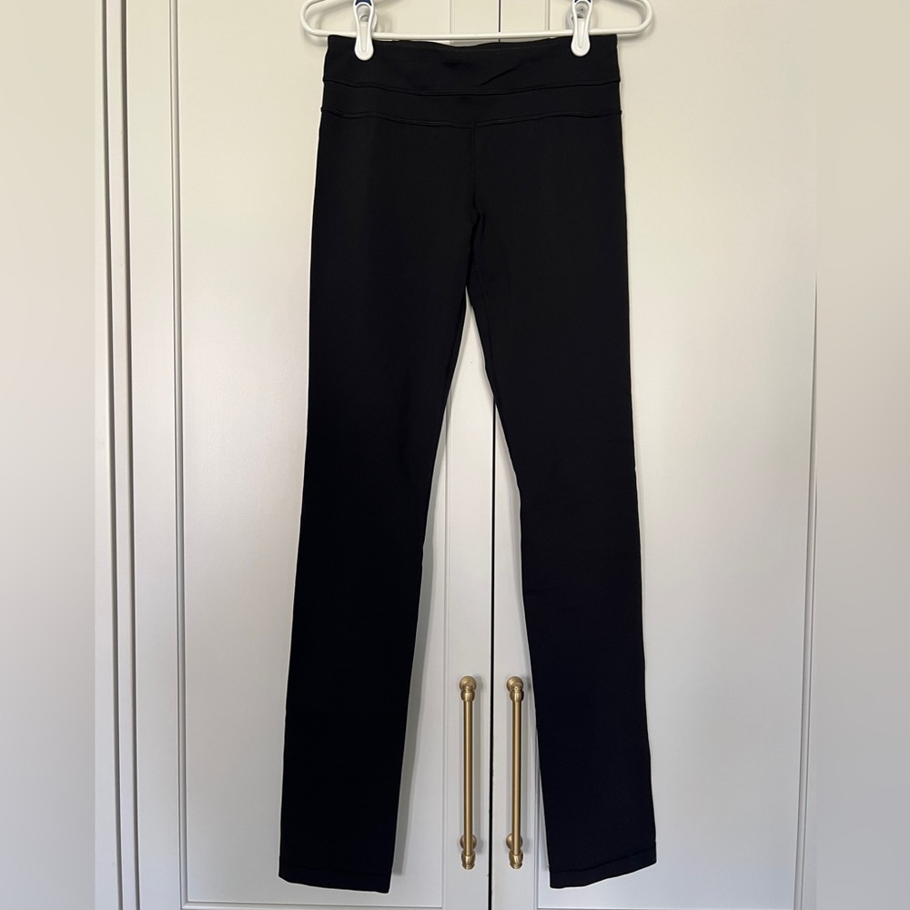 lululemon Black Straight Leg Leggings